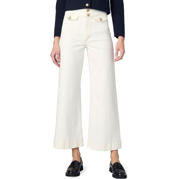 Joe's Jeans Denim - Joe's Jeans Womens The Ellia High Rise Wide Leg Ankle Jeans 29 Milk - NWT $198